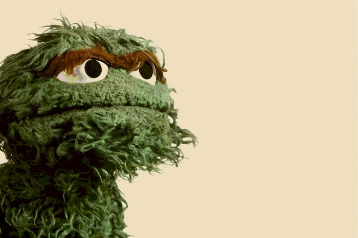 Oscar the Grouch from Sesame Street