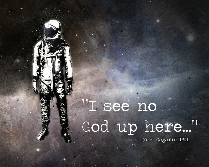 Yuri Gagarin quote about space