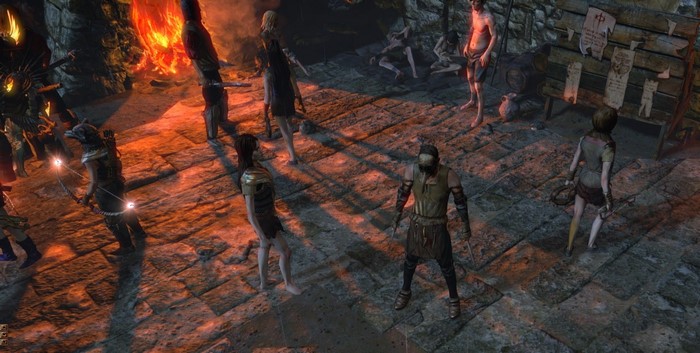 Path of Exile screenshot of a ritual scene