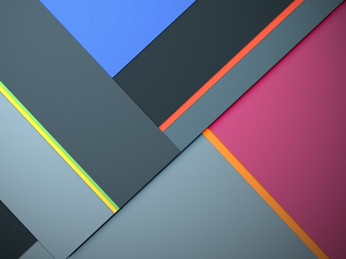 Colorful Geometric Abstract with Symmetrical Design