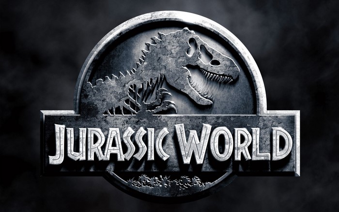 Jurassic World Monochrome Logo Design