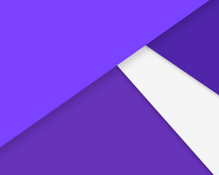 Abstract geometric pattern with purple and white shapes