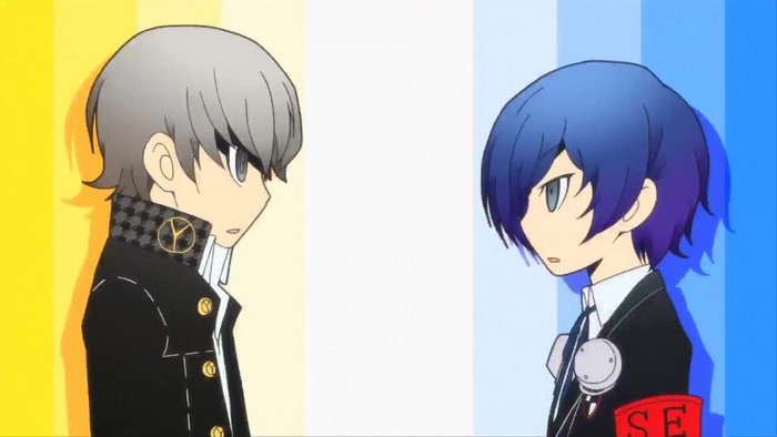 Yu Narukami and Makoto Yuki from Persona 4 and Persona 3