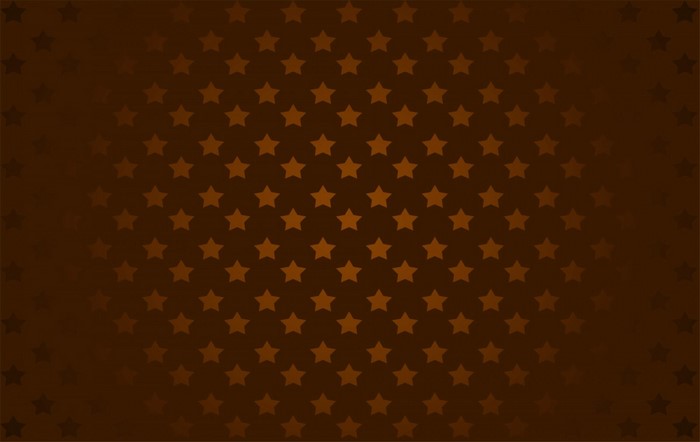 Brown and yellow star pattern abstract background