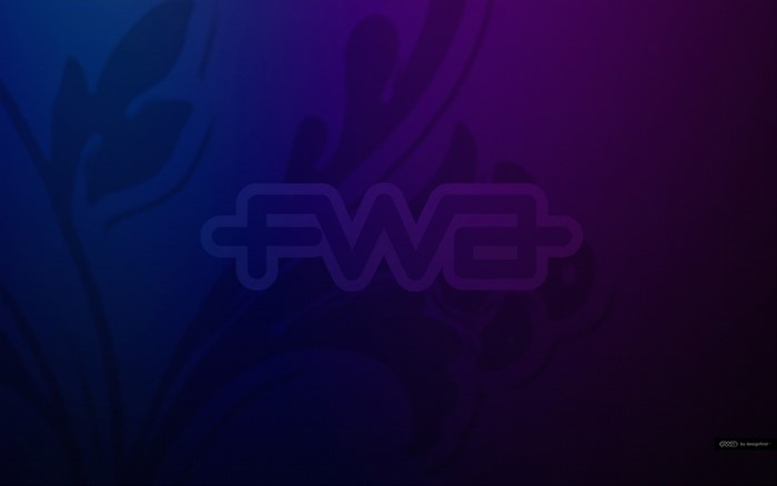 FWA logo with floral design