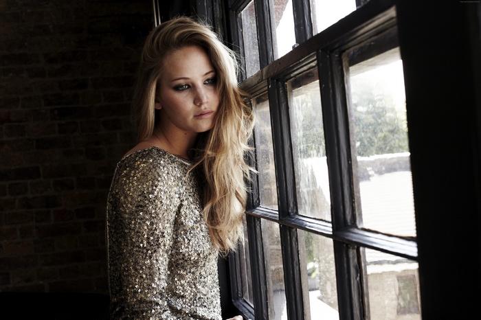 Jennifer Lawrence from Hunger Games