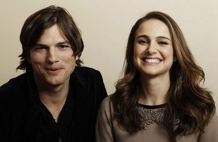 Ashton Kutcher and Natalie Portman