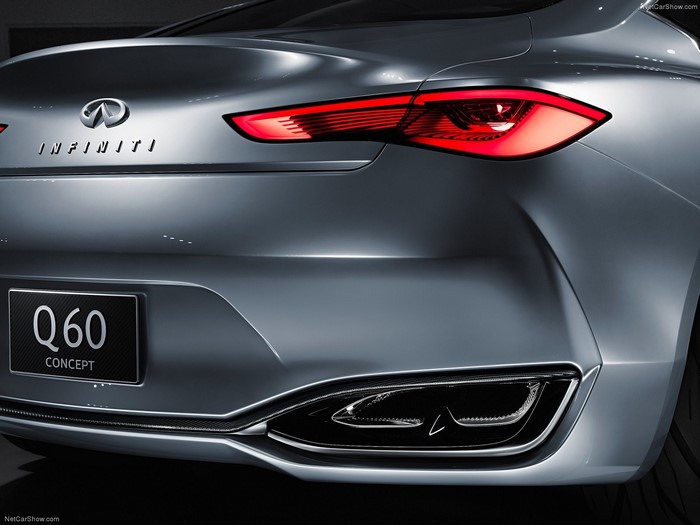 Infiniti Q60 Concept car rear view