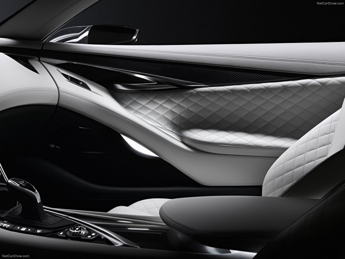 Interior of a 2015 Infiniti Q60 Coupe concept car