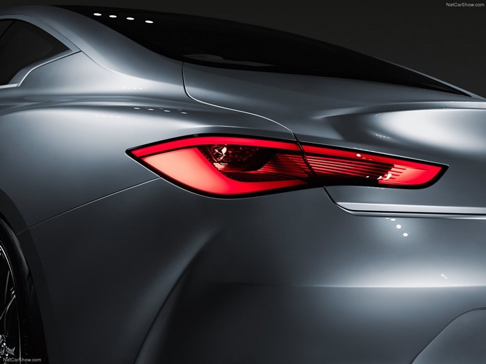 2015 Infiniti Q60 Coupe concept car rear detail