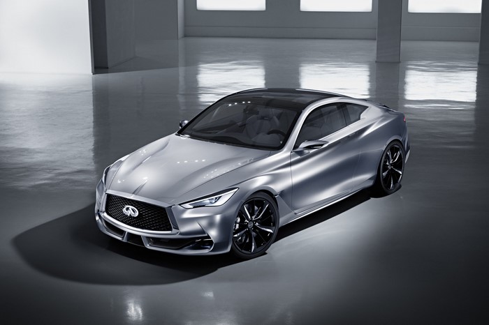 2015 Infiniti Q60 Silver Sports Coupe