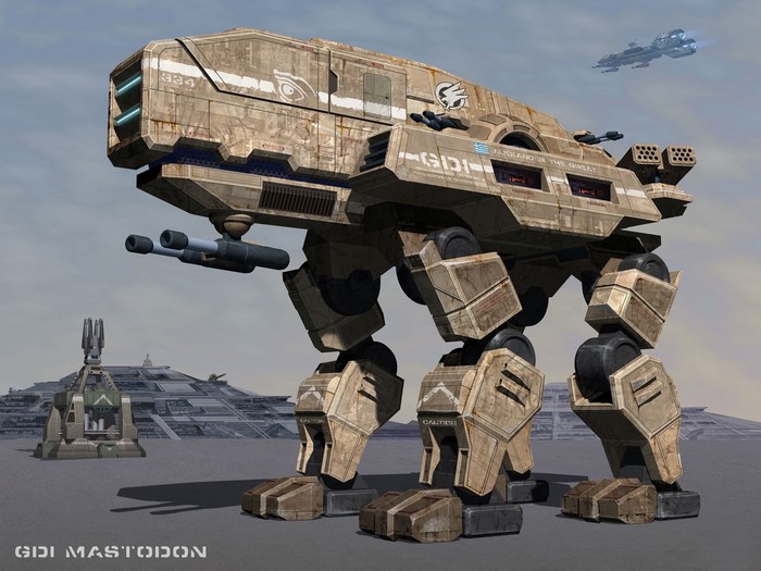 GDI Mastodon walker from Command & Conquer