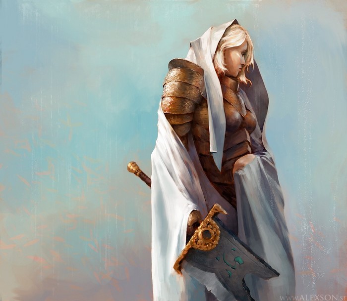 Riven the Warrior from League of Legends