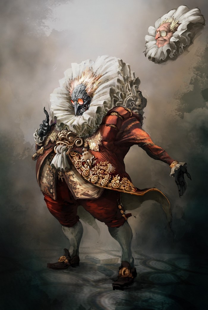 Character from Castlevania: Lords of Shadow concept art