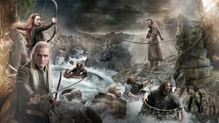 Tauriel and Legolas from The Hobbit: The Desolation of Smaug