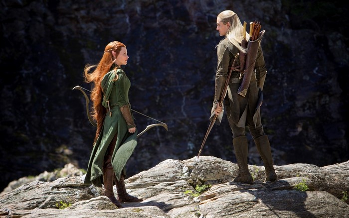 Tauriel and Legolas from The Hobbit: The Desolation of Smaug