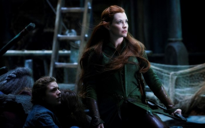Tauriel and Kili from The Hobbit: The Battle of the Five Armies