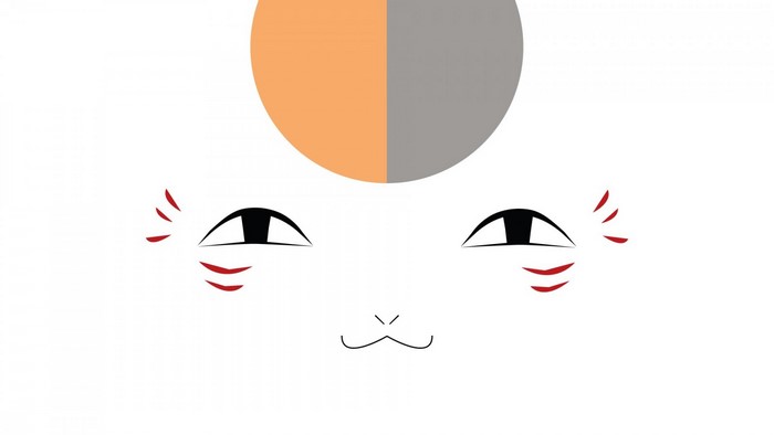 Natsume Yuujinchou Cat Face Illustration