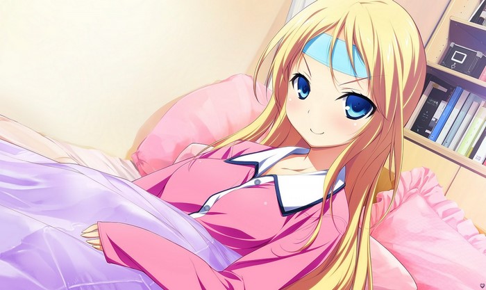 Ougi Kanae from Material Brave in bed