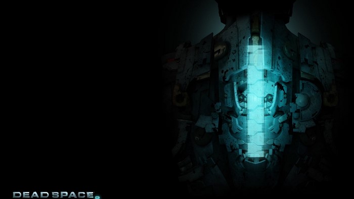 Dead Space 2 video game logo and suit