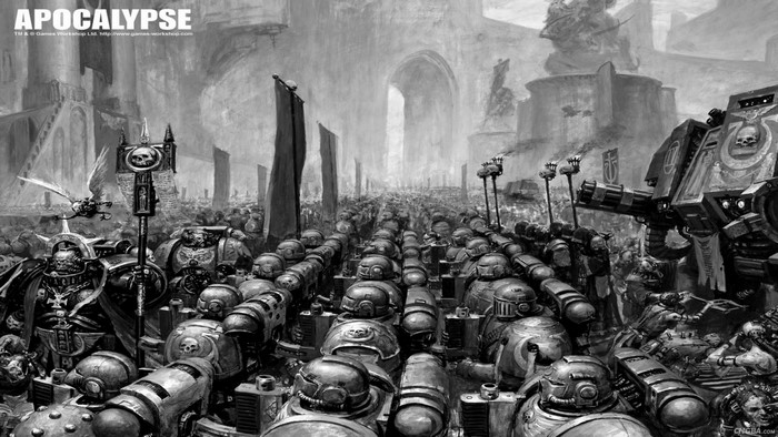 Warhammer 40,000 Apocalypse Space Marines army