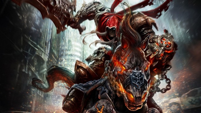 War from Darksiders on horseback
