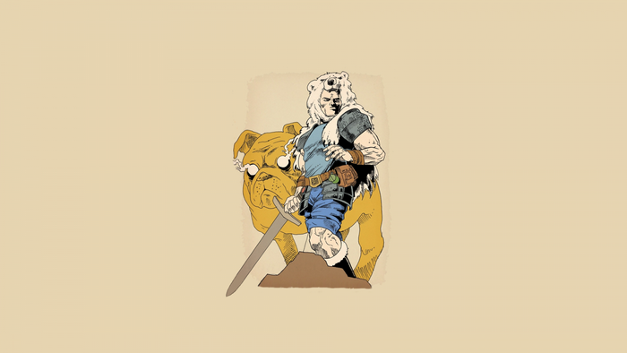 Finn the Human and Jake the Dog from Adventure Time