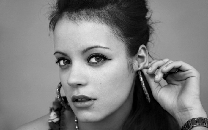 Lily Allen portrait photography