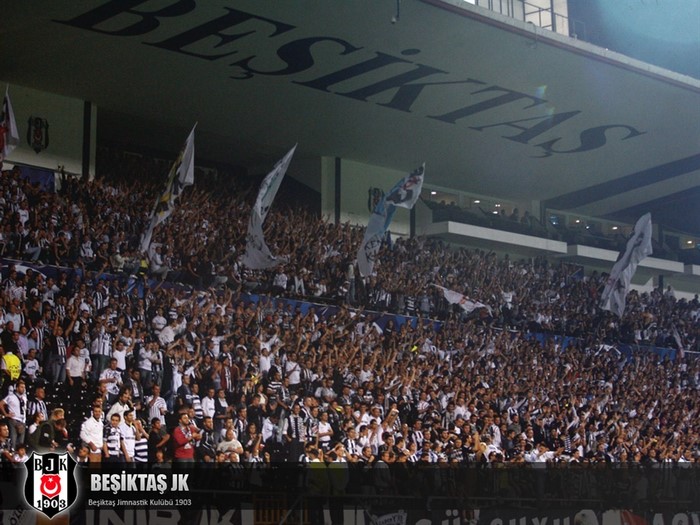 Besiktas JK fans in a stadium