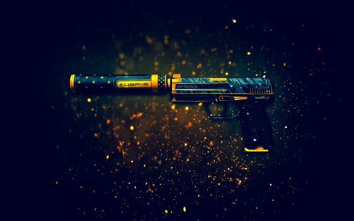 USP-S Tactical pistol from Counter-Strike: Global Offensive