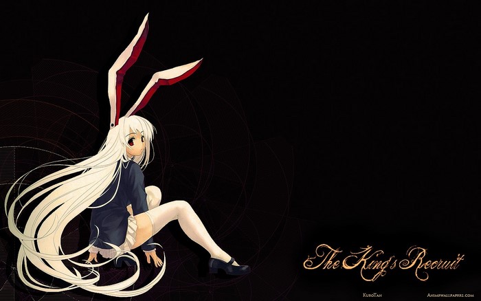 Girl with bunny ears from The King's Recruit