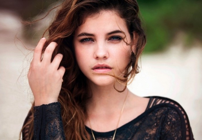 Barbara Palvin portrait outdoors