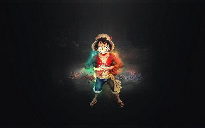 Monkey D. Luffy from One Piece illustration