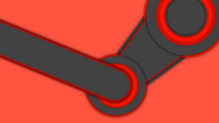 Steam Logo Abstract Design