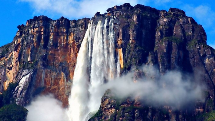 Angel Falls in Canaima National Park, Venezuela