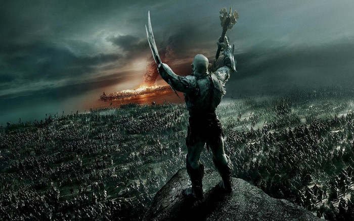 Azog the Defiler Commanding Armies in The Hobbit