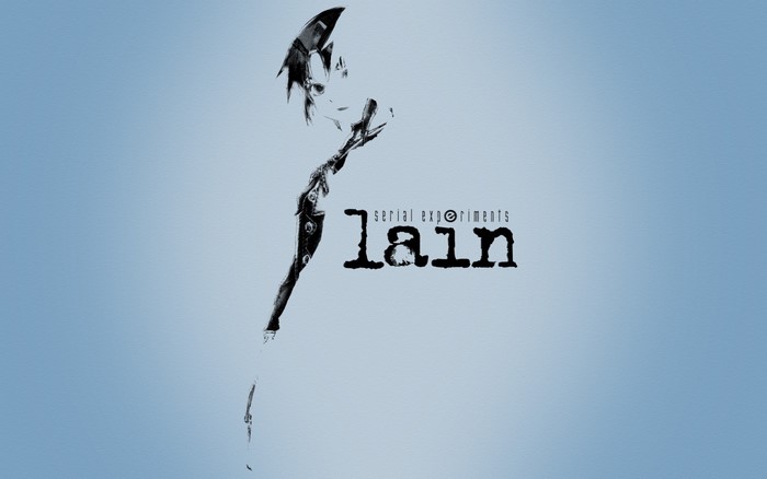 Serial Experiments Lain Abstract Silhouette