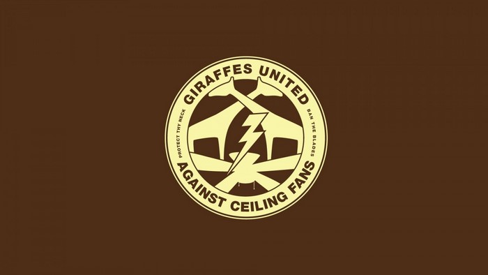 Giraffes United Against Ceiling Fans logo