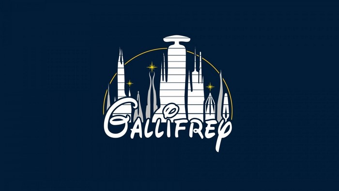 Gallifrey Disney Style Logo
