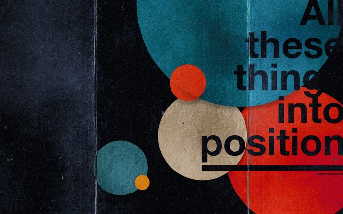 Typography with Circles
