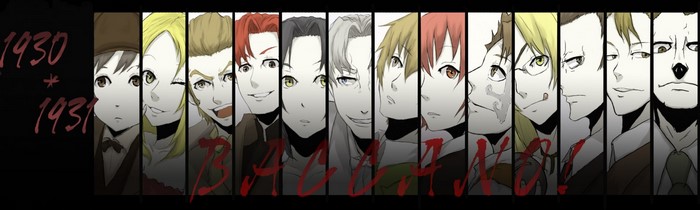 Baccano! 1930-1931 anime art