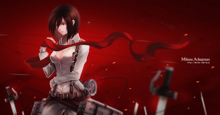 Mikasa Ackerman from Shingeki no Kyojin
