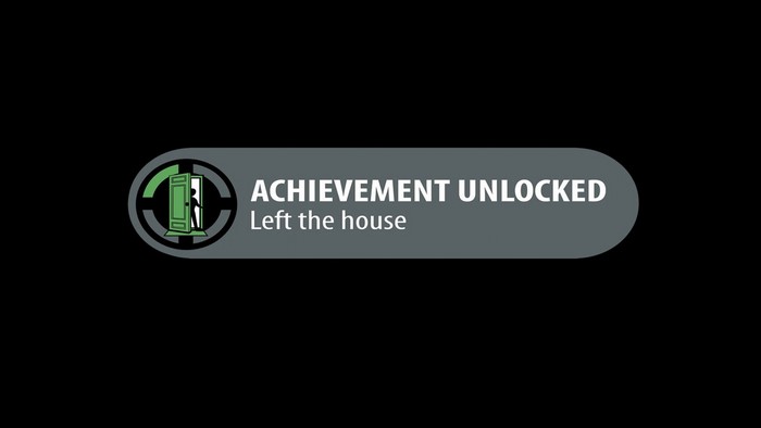 Achievement Unlocked: Left the house