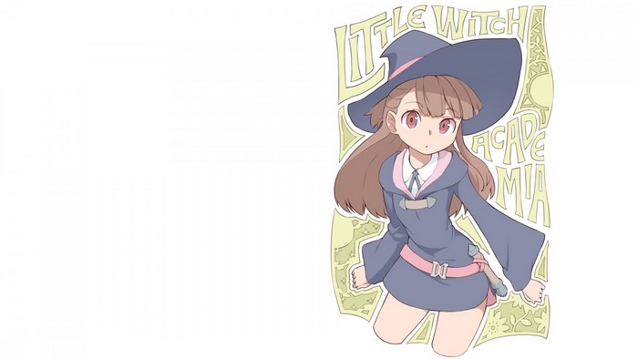 Akko Kagari from Little Witch Academia illustration