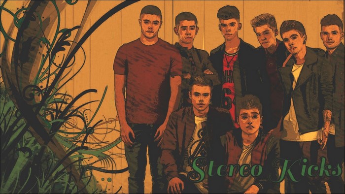 Stereo Kicks band illustration