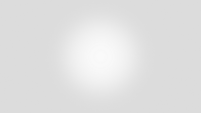 White circle with light and fog