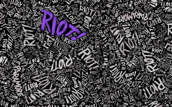 Paramore Riot! Album Art