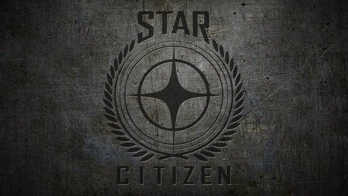 Star Citizen logo on textured background