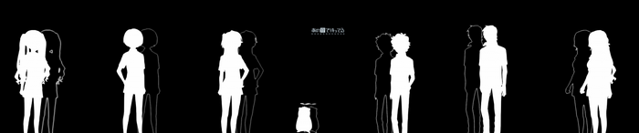 Characters from Ano Natsu de Matteru