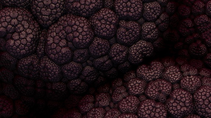 Dark abstract fractal pattern texture